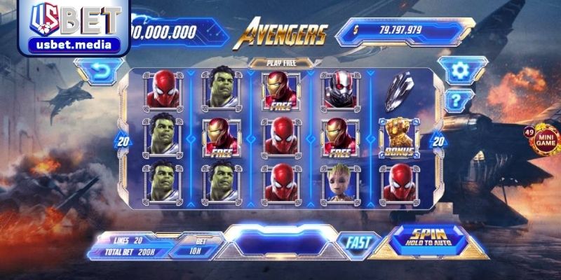 Gameplay “chất lừ” của nổ hũ siêu anh hùng